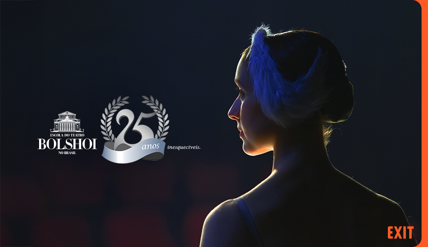 Escola do Teatro Bolshoi no Brasil celebra os 25 anos com campanha assinada pela Exit Marcas Vivas